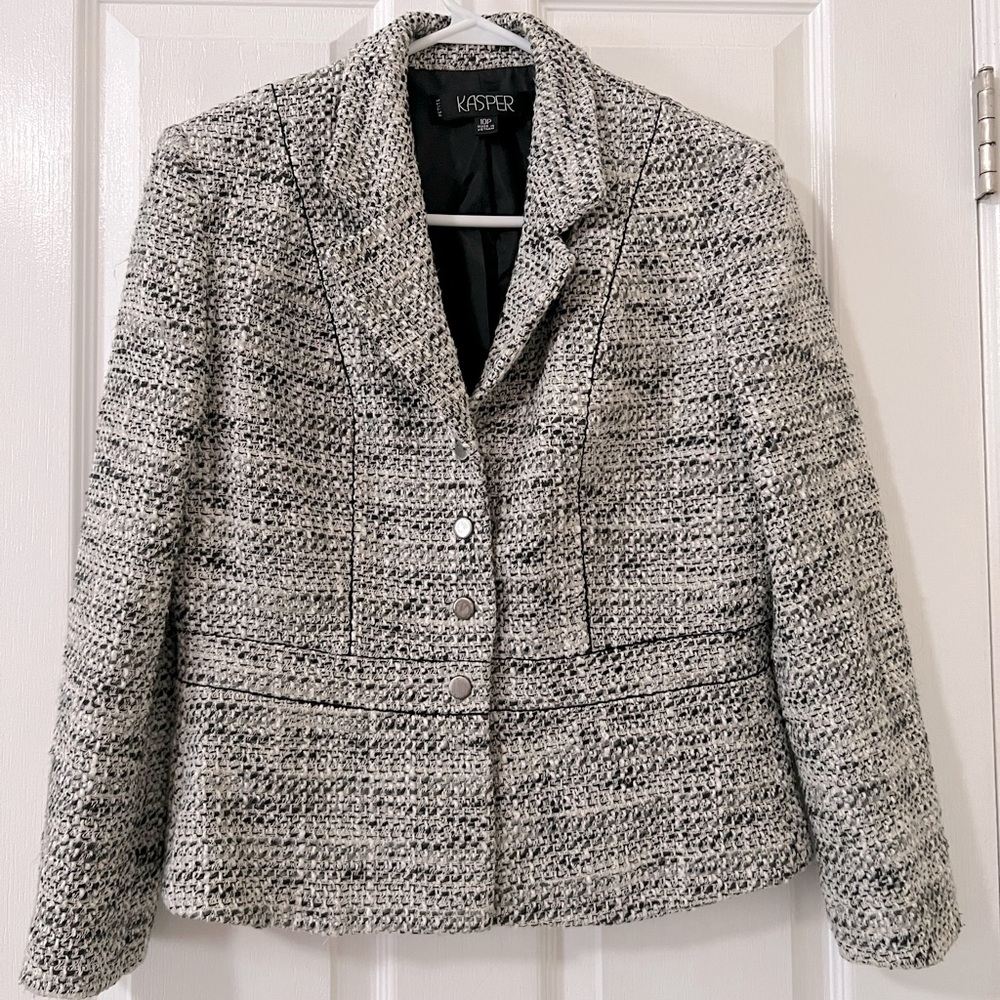 Kasper Tweed Blazer